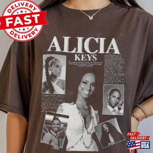 Other - Alicia Keys Music Shirt World Tour  T-Shirt Summer Fan